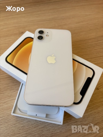 Iphone 12-128GB-white/бял-Като НОВ, снимка 6 - Apple iPhone - 52930230