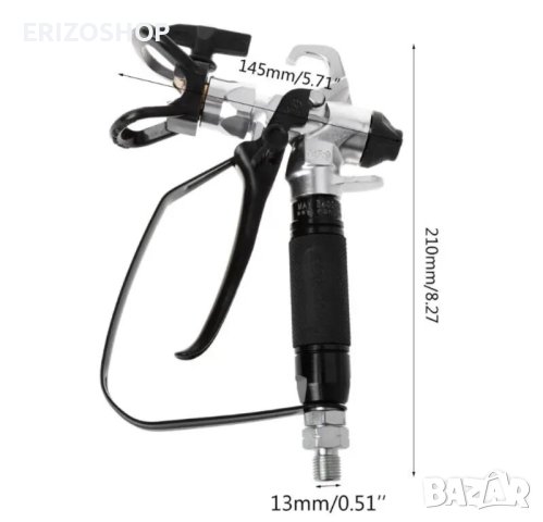 Пистолет за безвъздушно боядисване модел 821 !, снимка 4 - Други инструменти - 44237624