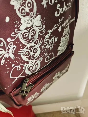 Нова рисувана раница, снимка 3 - Раници - 49374480