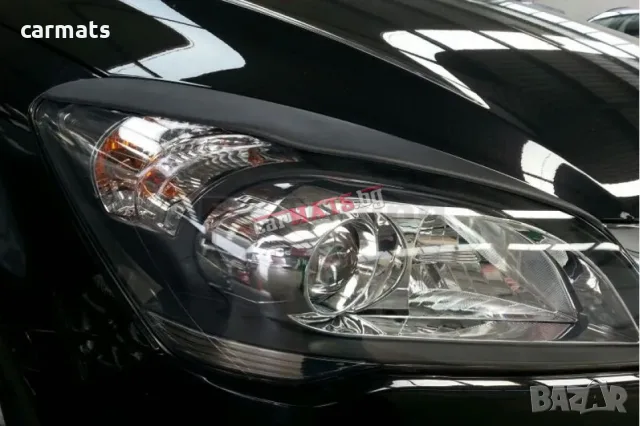 Вежди за фарове за Kia Ceed (2010-2012) - Черни - EU