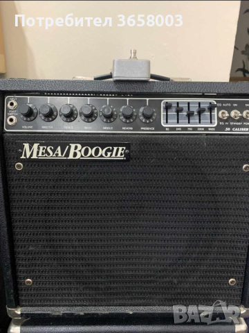 Mesa Boogie .50 Caliber 1x12 Лампов Китарен Усилвател / Комбо