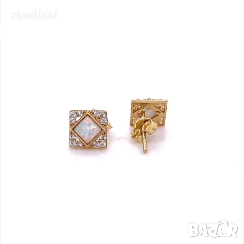 Златни обеци 1,42гр. 14кр. проба:585 модел:26564-2, снимка 2 - Обеци - 47497746