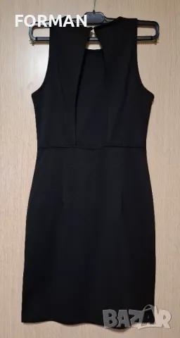 СТРАХОТНА черна рокля по тялото с отворен гръб, снимка 10 - Рокли - 47996847