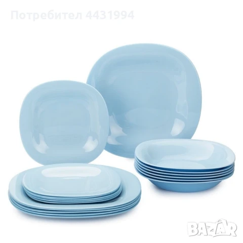 Сервиз за хранене Luminarc Carine Light Blue 18 части