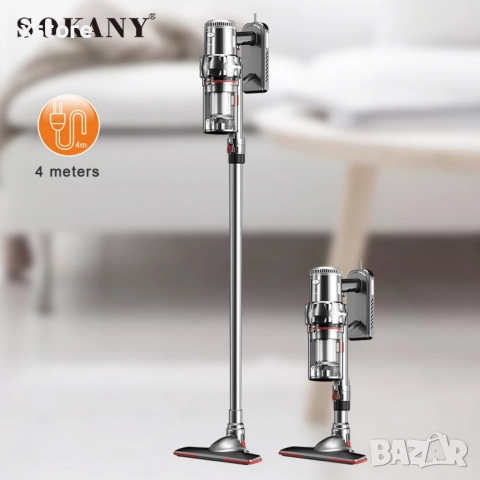 Вертикална прахосмукачка за дома и автомобила, снимка 13 - Прахосмукачки - 52796100