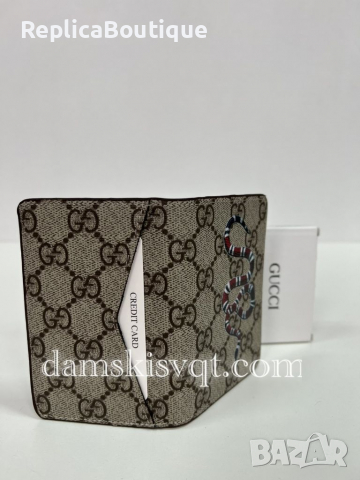 Визитници Gucci Louis Vuitton Естествена кожа нови, снимка 3 - Портфейли, портмонета - 27879257