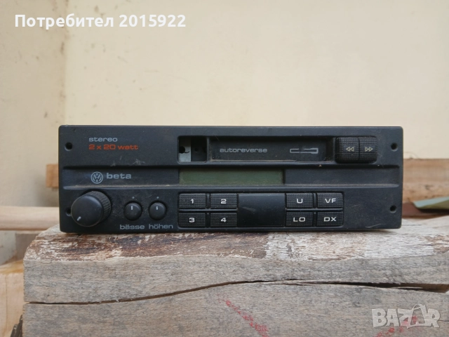 Оригинален касетофон за Vw Golf 2.3.polo., снимка 3 - Аксесоари и консумативи - 51962805