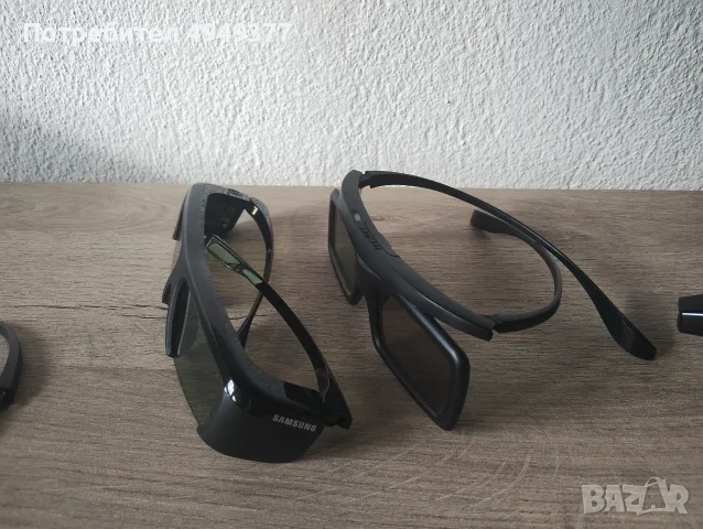 РАЗЧИСТВАНЕ 7 броя 3D очила Samsung Sony Nvidia, снимка 8 - Стойки, 3D очила, аксесоари - 56073926