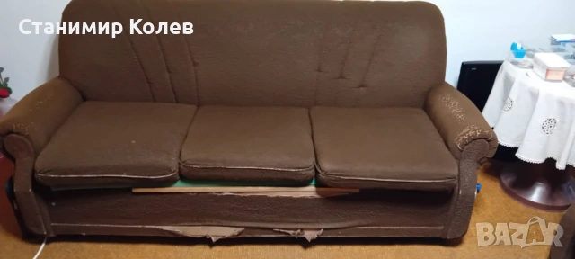 Холова гарнитура , снимка 4 - Дивани и мека мебел - 53285067