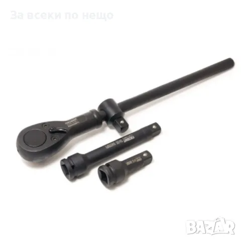 Усилено гедоре с ударни вложки 14 части 34″ ForceKraft, снимка 3 - Гедорета - 50326016