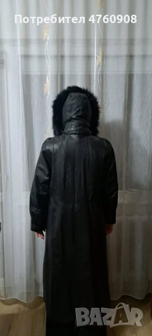 Палто от естествена кожа – размер XL, снимка 5 - Палта, манта - 53780975
