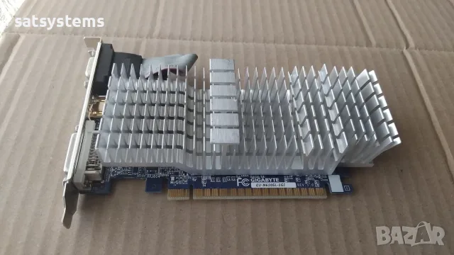 Видео карта NVidia GeForce Gigabyte GT610SL HDMI 1024MB GDDR3 64bit PCI-E , снимка 5 - Видеокарти - 56169163