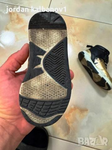 Подарявам - детски боти златисти номер 24 стелака 17см., снимка 3 - Детски боти и ботуши - 53585618