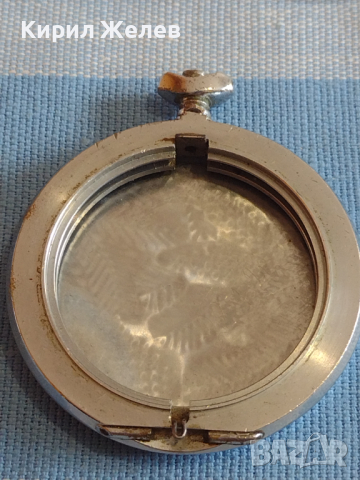 Каса за джобен часовник красово орнаментиран стар рядък за КОЛЕКЦИЯ ЧАСТИ 35466, снимка 1 - Антикварни и старинни предмети - 44837107