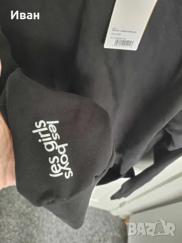 НОВА - 80% Les boys Les Girls блуза худи суитчър, снимка 2 - Блузи с дълъг ръкав и пуловери - 47645592