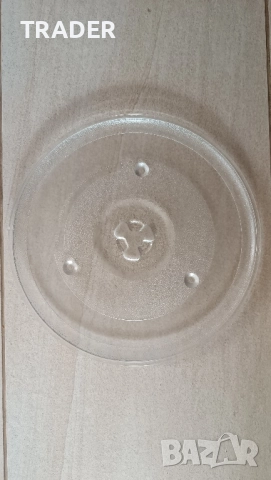 Чиния за микровълнова печка фурна 27 cm , ролер ринг колелца стойка чиния , снимка 7 - Микровълнови - 36547907