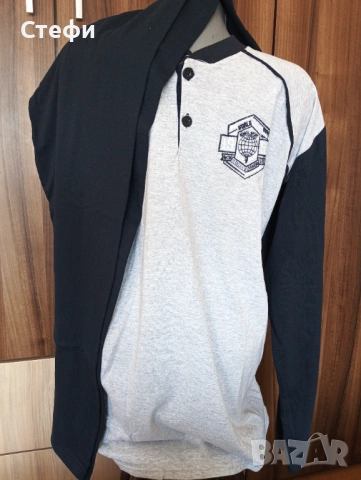 Мъжка пижама памук