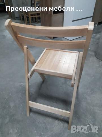 Стол сгъваем от бук. ﻿, снимка 3 - Столове - 36321074