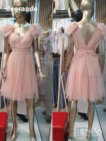 Дамска тюлена рокля 