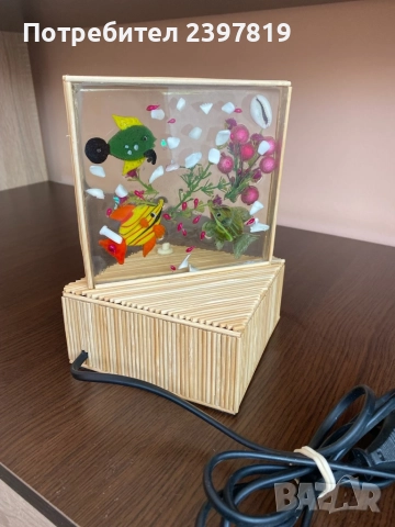 Нощна арт лапма, снимка 2 - Антикварни и старинни предмети - 52244444