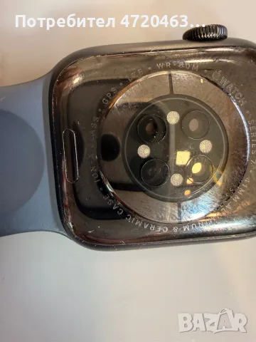 Apple Watch 7 Gps+Cellular заключен, снимка 3 - Смарт часовници - 55798514