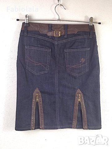 Liu.Jo jeans skirt EU 34, снимка 5 - Поли - 42010296