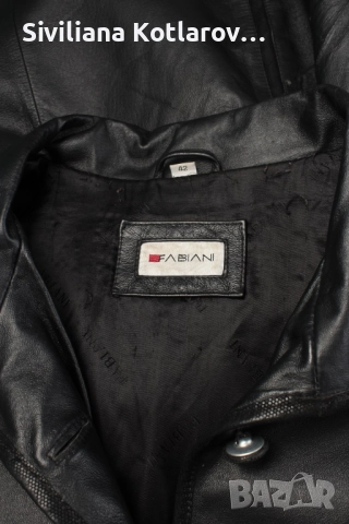 Дамска полушубка черна, естествена кожа, снимка 5 - Палта, манта - 52509017