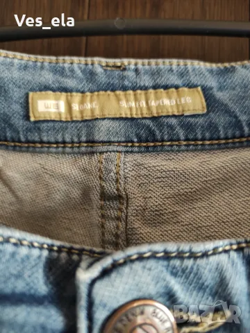мъжки дънки с лека еластичност WE DENIM, снимка 3 - Дънки - 49035827