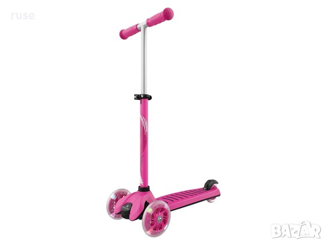 НОВИ! Тротинетка с LED колела ДВА ЦВЯТА 50кг Триколка, снимка 12 - Други - 41857786