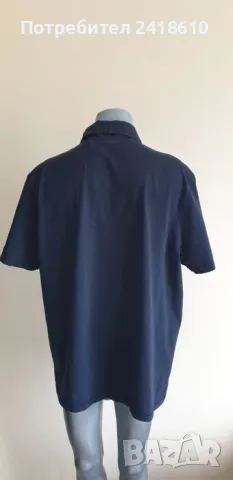 Hugo Boss Pe_ Slub Organic Cotton Mens Size 2XL/3XL ОРИГИНАЛНА Тениска!, снимка 6 - Тениски - 49892598