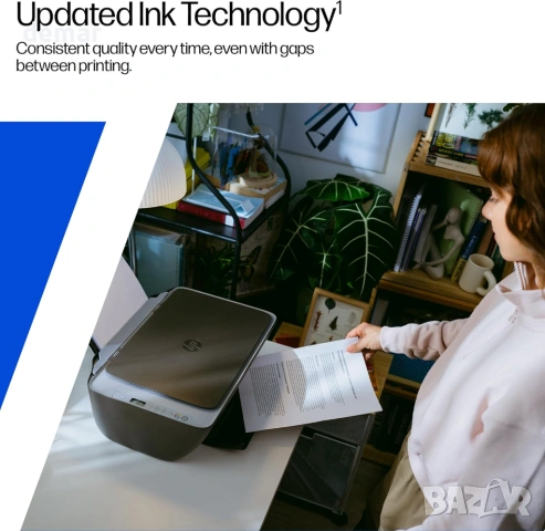 Многофункционален принтер HP DeskJet 2921 | Цветен | Безжичен, снимка 7 - Принтери, копири, скенери - 53632499