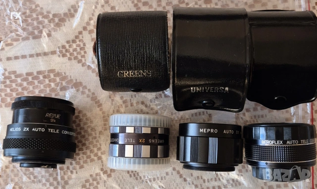 m42 телеконвертор 2x 3x, снимка 2 - Обективи и филтри - 41246220