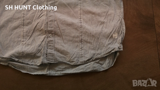 G-Star Raw Shirt размер L / XL оригинална мъжка риза 26-23, снимка 5 - Ризи - 52691188