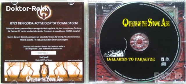 Queens Of The Stone Age – Lullabies To Paralyze (2005, CD), снимка 3 - CD дискове - 40891251