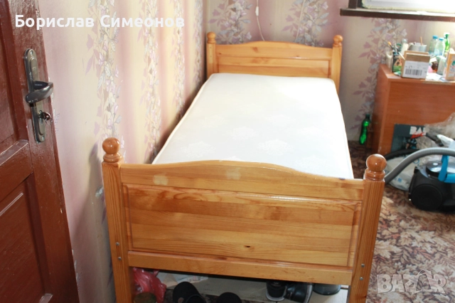 Легло с матрак, снимка 4 - Спални и легла - 51526290