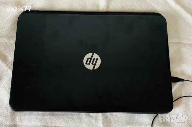 Запазен  Лаптоп 15,6 НР15 четириядрен, 4нишки SLIM matrica RAM 8 gb  N 3540 ОФИС, снимка 2 - Лаптопи за работа - 49738563