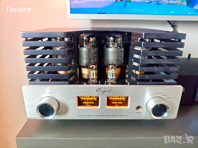 Лампов усилвател Cayin MT-45MK3, снимка 5 - Ресийвъри, усилватели, смесителни пултове - 53474254