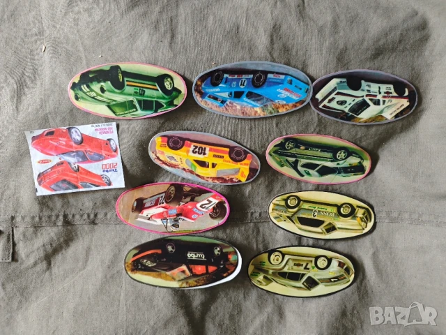 Продавам стари панаирджийски лепенки КОЛИ + турбо 2000