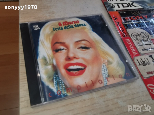 8 MARZO FIESTA DELLA DONNA CD-ВНОС GERMANY 1003261704H2E6R, снимка 7 - CD дискове - 53784421