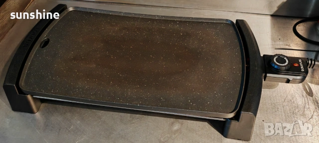 Незалепваща каменна скара TAURUS GALEXIA ELEGANCE STONE 2500W, 47х29см, снимка 3 - Скари - 53682232