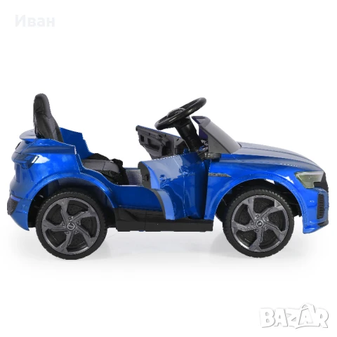 ПРОМОЦИЯ ДО 24.12!НОВО!Акумулаторен джип Audi SQ8 BLUE с 12V батерия,EVA гуми, снимка 4 - Електрически играчки - 51361757