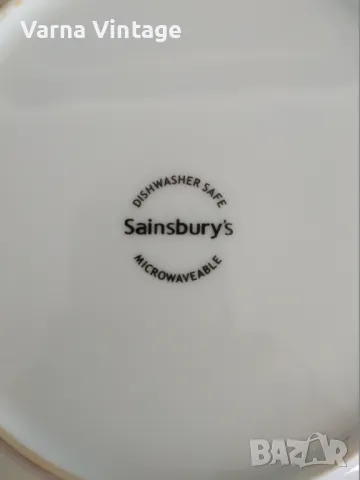 Колекционерска порцеланова чиния. Sainsbury's Англия., снимка 4 - Колекции - 49296608