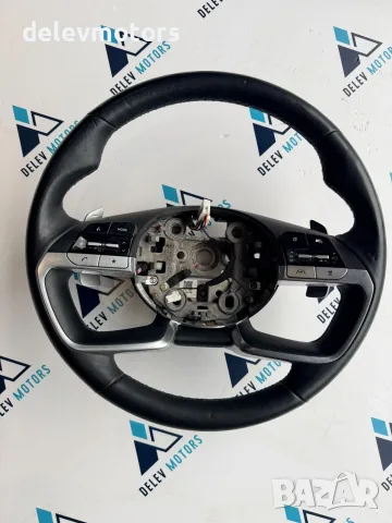 56170-n9000 волан кожен мултифункционален волан с пера от Hyundai Tucson 1.6 T-GDi Hybrid