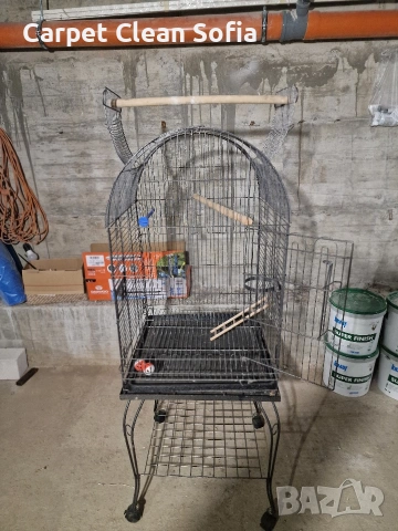 Голяма клетка, снимка 2 - За птици - 53509283