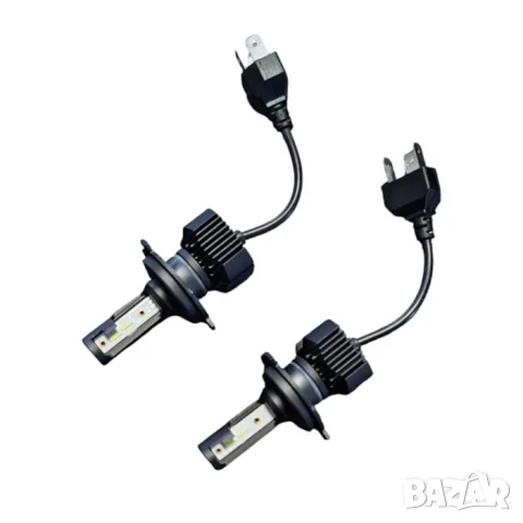LED крушки за фар H4 36W 6000K комплект 2 броя, снимка 2 - Аксесоари и консумативи - 55864612