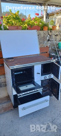 Алфа с водна риза 27 КВ употребявана, без забележки!, снимка 3 - Отоплителни печки - 52798066