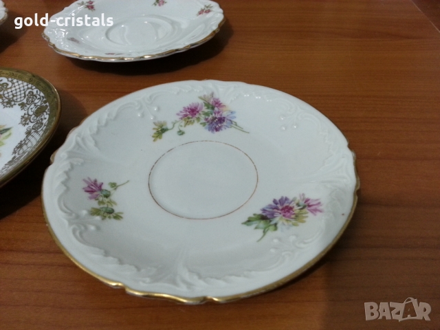 Немски порцелан чинии чинийки, снимка 4 - Антикварни и старинни предмети - 36084360