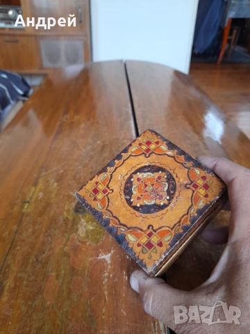 Стара дървена кутия #10, снимка 2 - Други ценни предмети - 52171607