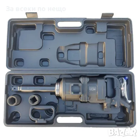 Пневматичен ударен гайковерт с дълъг шпиндел 1″ 3800 Nm StahlMayer, снимка 3 - Винтоверти - 50333761