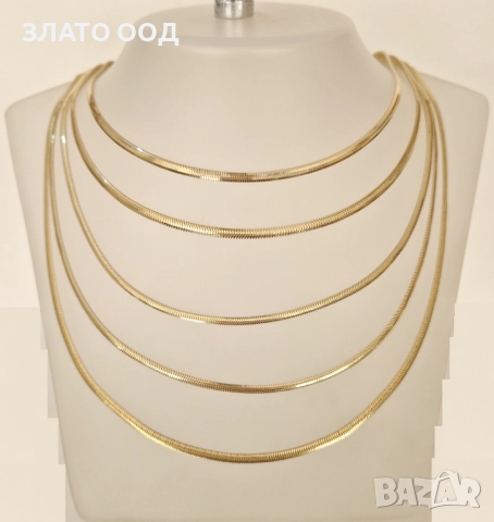 Сетове  ТЕНИС от бяло или жълто ЗЛАТО 14К, снимка 6 - Колиета, медальони, синджири - 52226032